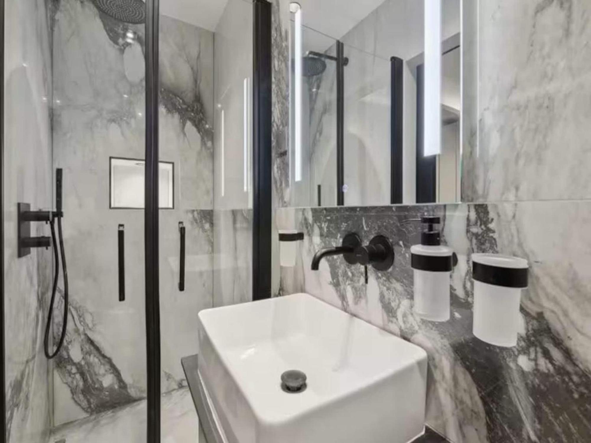 Elegant Flat - 2Br-6P- Le Marais Apartment Paris Luaran gambar